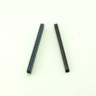 100x 2mm 2.0mm Pitch 2x40 Pin 80 Pin Female Double Row Pin Header Strip PH:8.5mm