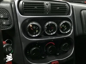 Per Alfa Romeo GTV SPIDER 1995-1998 Anelli Alluminio Strumenti Strumentazione x3 - Bild 1 von 7