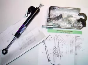 1967-77 Norton Commando, Adjustable STEERING DAMPER KIT, Made In England - Foto 1 di 6