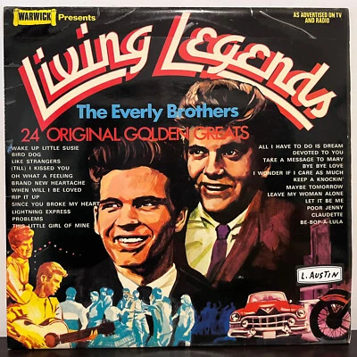 EVERLY BROTHERS - 24 Original Golden Greats (UK Press)- 12" Vinyl Record LP - EX Foto 1 de 3