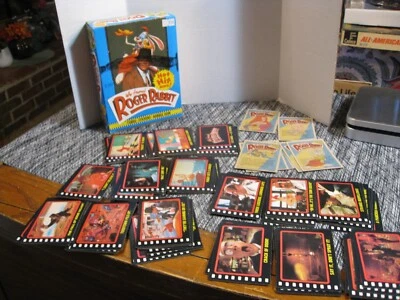 Who Framed Roger Rabbi фильм - коллекционный набор карт - 132 глянцевые кинокарты - 1987 - Изображение 1 из 4