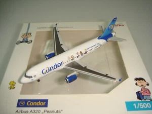 Herpa Wings 500 Condor A320-200 "Peanuts color - Snoopy" 1:500 NG V - Picture 1 of 1