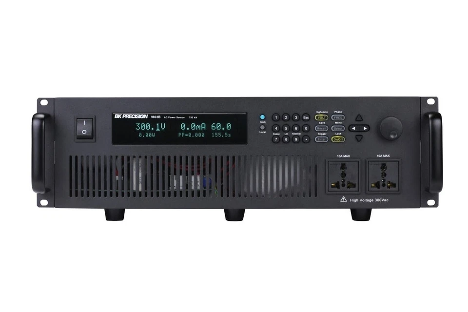 Fuente de alimentación de CA programable B&K Precision 9803B 750 VA sin GPIB nueva Foto 1 de 1