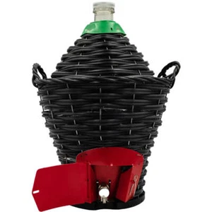 Cesta Demijohn 54L con grifo de acero inoxidable cesta de sidra de vino cerveza casera - Imagen 1 de 4