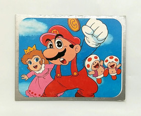 (Game Item) Mini Card, Famicom, No.321, Super Mario Bros, EX, 1985, Amada.