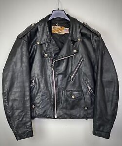 SCHOTT NYC PERFECTO Café Racer Lederjacke Brando leather jacket XXL 115 135 Styl