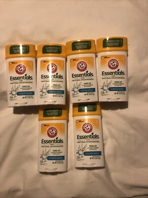 ARM & HAMMER Essentials Deodorant Juniper Berry Natural 2.5 OZ New Lot Of 6 - Image 1 of 2