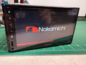 Nakamichi NA6605 Double 2 Din 6.8 CD DVD Bluetooth Receiver Carplay Android Auto - Picture 1 of 9