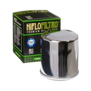 FITS Honda VT750 CD Shadow A.C.E. 750 Deluxe 2002-03 Chrome Oil Filter HF303C - Picture 1 of 1