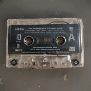 Nine Inche Nails - The Downward Spiral Cassette Tape 1994 (Tape Only No Insert) - Picture 1 of 8
