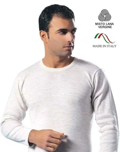 Herren Langarmshirt Wollmischung Leable 417 - Bild 1 von 1