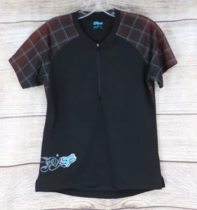 Fox Youth Boys Size Large Riding Dri Fit Mountain Bike Jersey Shirt Black - Picture 1 of 8