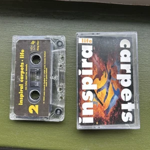 INSPIRAL CARPETS - LIFE (UK CASSETTE TAPE) tested excellent condition  - Picture 1 of 6
