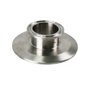 HFS(R) Tri Clamp 1,5" auf 3" flach konzentrisch Reduzierstück Sanitär Armaturen SS304 - Bild 1 von 3