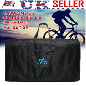 Havy Duty Bicycle Cycling Bike Transport Case Waterproof Travel Carry Bags Cover - Picture 1 of 12
