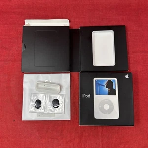 Vintage Apple iPod 30GB Black BOX ONLY U2 Bono with Extras THERE IS NO IPOD - Picture 1 of 11