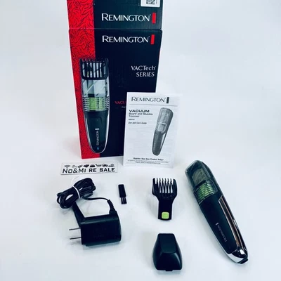 Remington Vacuum Beard Trimmer,13 Length and with Adjustable Length Comb - Image 1 of 4