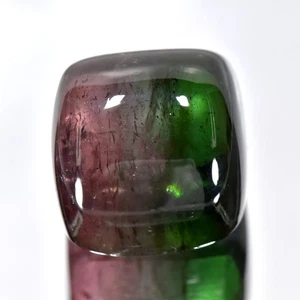 Turmalina sandía natural 80,33 quilates _ Piedras preciosas sueltas en forma de cabina cojín - Imagen 1 de 2