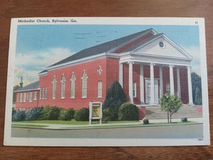 c1950 Methodist Church, Sylvania, Screven County, GA - Picture 1 of 2
