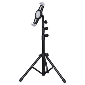 Universal einziehbar einstellbares rotierendes Tablet-Stand-Halter-Trägerstativ - Afbeelding 1 van 12