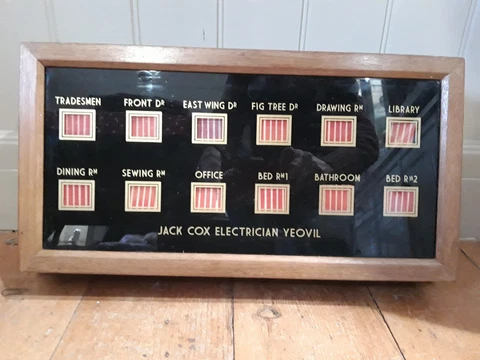butlers and servants bell indicator box Cover