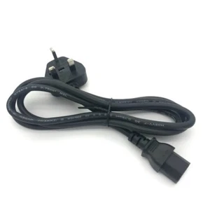 UK PLUG 6FT AC POWER CABLE CORD FR VIZIO LG SAMSUNG PANASONIC TV LCD PLASMA HDTV - Picture 1 of 1