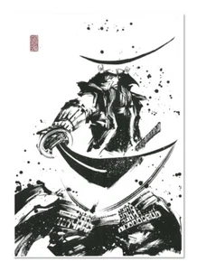 Sumie Date Masamune Made in Japan Duvet cover Single long 150 x 210 cm rea item - Picture 1 of 10