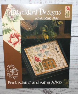 AMERICAN STAR cross stitch chart BLACKBIRD DESIGNS - Image 1 of 2