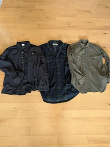 LL Bean, Cabelas und Columbia Fleece Hemd mit Knopfleiste Medium warm toll - Bild 1 von 8