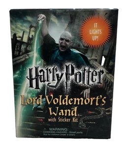 Harry Potter Lord Voldemort's Wand with Sticker Kit Warner Bros New - Picture 1 of 6