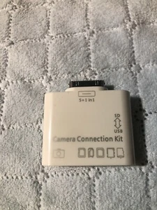 5 in 1 USB Camera Connection Kit Memory Card SD Reader For Apple iPhone/iPad - Picture 1 of 4
