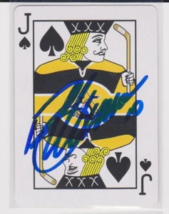BRENDEN MORROW PITTSBURGH PENGUINS 2012-2013 AUTOGRAPHED PLAYING CARD - Picture 1 of 2