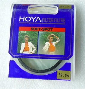 52mm Hoya Soft Spot Filter - 2 Filters in 1 - NEW - Picture 1 of 4