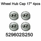 new Wheel Hub Cap 17 Oem 529602S250 4Pcs for Hyundai Elantra Tucson 10-17 Hyundai Elantra