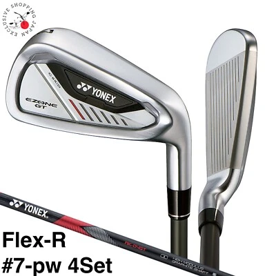 YONEX Golf 2024 EZONE GT Iron Club #7-pw 4p Set RK-04GT Graphite Shaft Flex R - Image 1 of 4