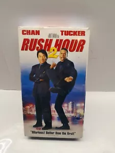 Rush Hour 2 VHS 2001 Family Comedy Jackie Chan Chris Tucker NEW Sealed - Picture 1 of 6