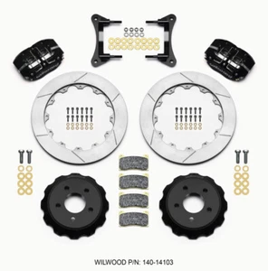 Wilwood Dynapro Radial Front Drag Brake Kit.Fits 2015-18 Ford Mustang,13" Rotors - Picture 1 of 1