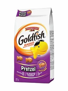 6 Bags of Goldfish Pretzels Crackers 227g Each -From Canada -Free Shipping - Picture 1 of 3