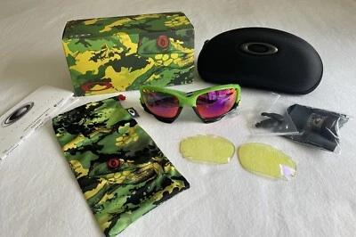 Gafas de sol Oakley Jawbone JUPITER CAMO - rojo positivo/amarillo - COMO NUEVAS EN CAJA Foto 1 de 4