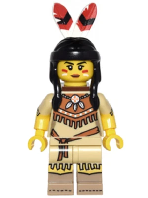 BN Lego Series 15 71011-5 Tribal Woman - image 1 of 4