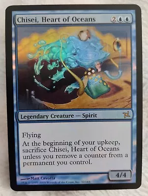 MTG CHISEI, HEART OF OCEANS FOIL ENG Betrayers of Kamigawa 2005 Blue Spirit WOTC - Image 1 of 4