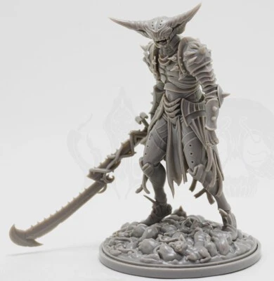 █ Cat-eater Knight 50mm(Base) 80mm(High) Kingdom Death Resin Unbuild WH488
