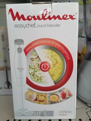 Frullatore immersione Moulinex DD45A110 easy chef hand blender 450 watt  - Immagine 1 di 4