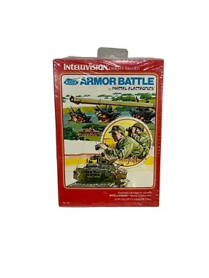 Armor Battle (Intellivision, 1979) N.O.S. New. Never opened - Image 1 of 4