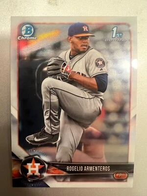 QTY: 2018 Bowman Chrome Prospects - Rogelio Armenteros ASTROS 1st Rookie #BCP184 - Image 1 of 2