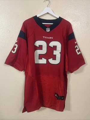 Camiseta de fútbol americano Nike Houston Texans Arian Foster #23 NFL para hombre (talla 52 XL) NFL Foto 1 de 4