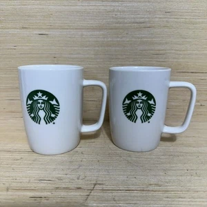 Starbucks 2018 Keramik Kaffeebecher 10,8 oz - White Green Siren - EUC - Bild 1 von 6
