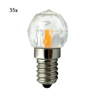 35 x E14 Gemlamp K9 кристалл светодиодная лампа E14S 1505 COB + SMD лампы #Y - Изображение 1 из 3