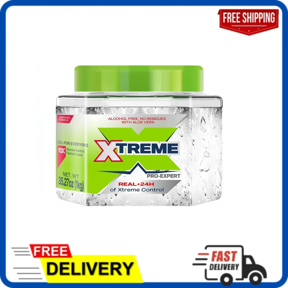Xtreme Professional Extreme Hold гель для волос прозрачная банка, 35 унций - Изображение 1 из 4