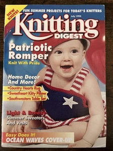 Knitting Digest Magazine - July 1994 - Picture 1 of 18